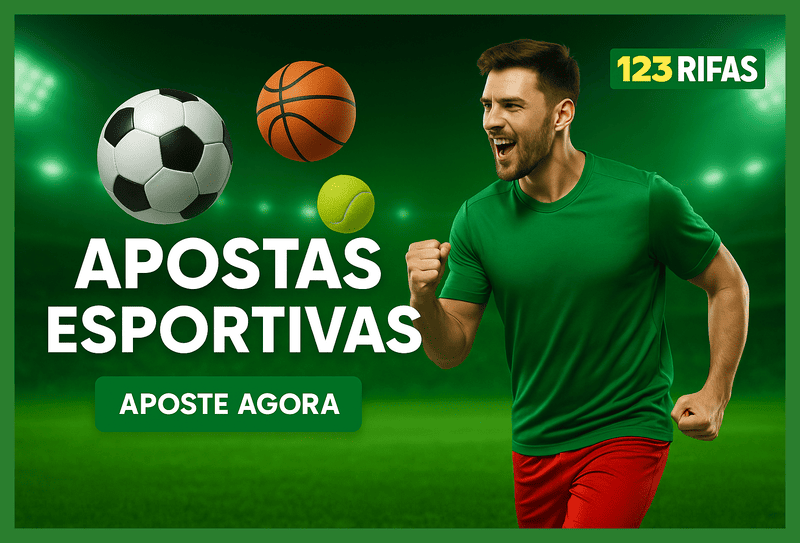 Apostas esportivas no cassino online 123RIFAS